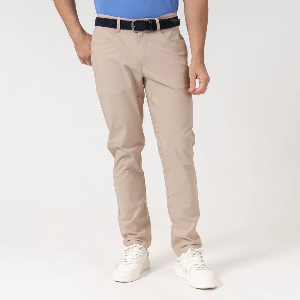 Rhoback Delta Performance Pants Solid Latte Size 34x30 New With Tags